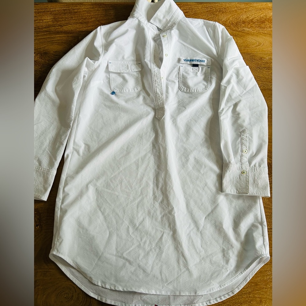 Vineyard Vines White Beach Coverup